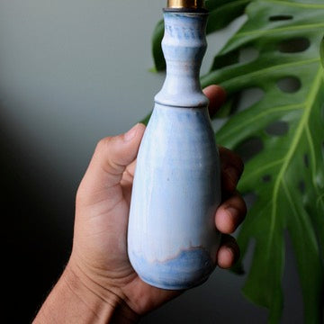 Blue Float Olive Oil Pourer