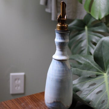 Blue Float Olive Oil Pourer